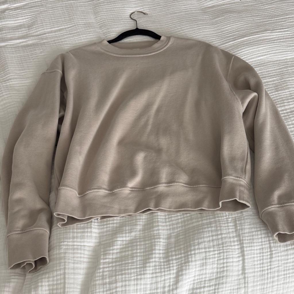 Lululemon Steady State Crewneck Dove Gray